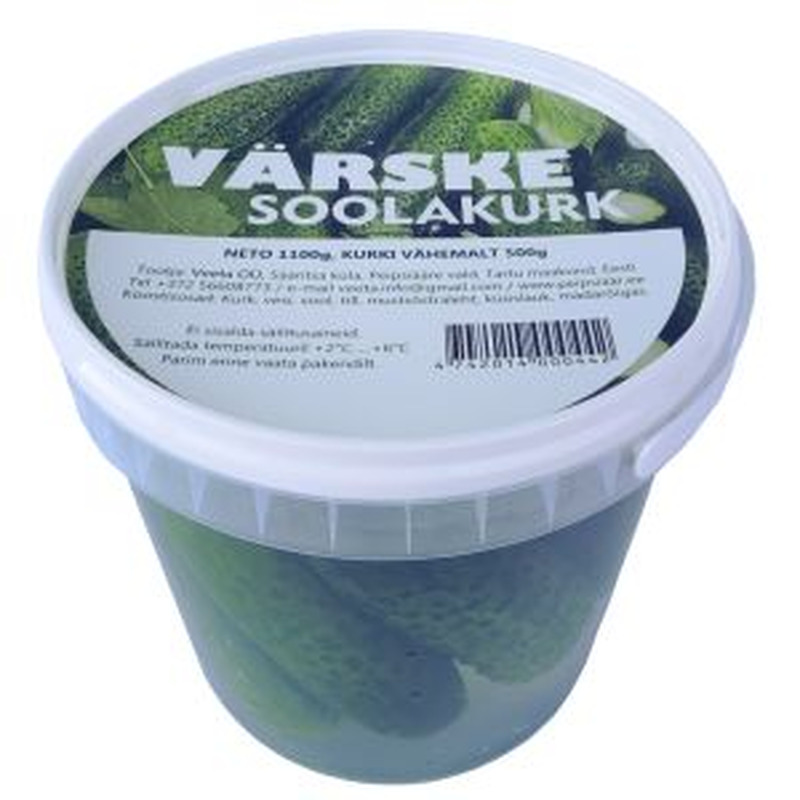 Värske soolakurk ämbris, 500 g