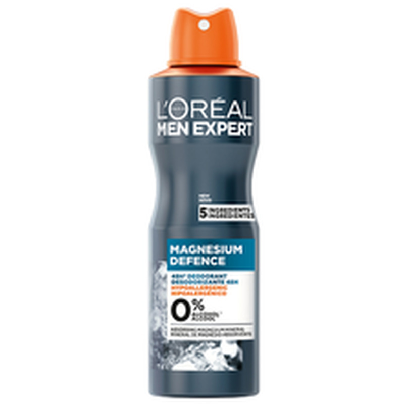 L'Oréal spreideodorant MAGNESIUM 150 ml