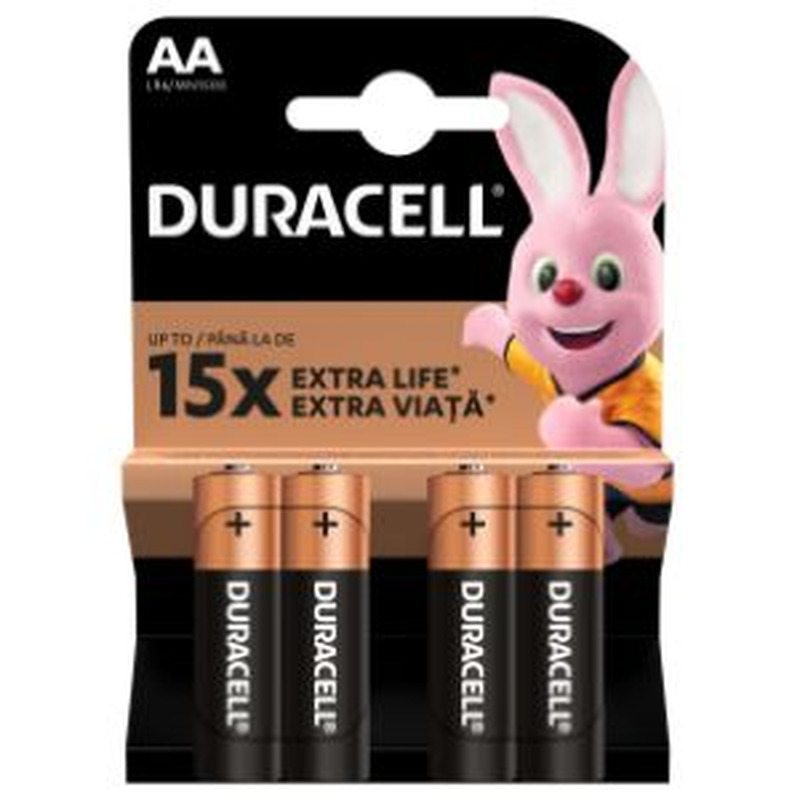 Patareid Basic AA, DURACELL, 4 tk