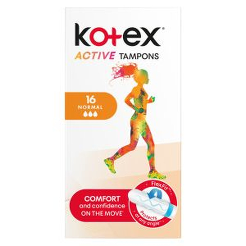 Kotex Active Normal tampoonid 16tk