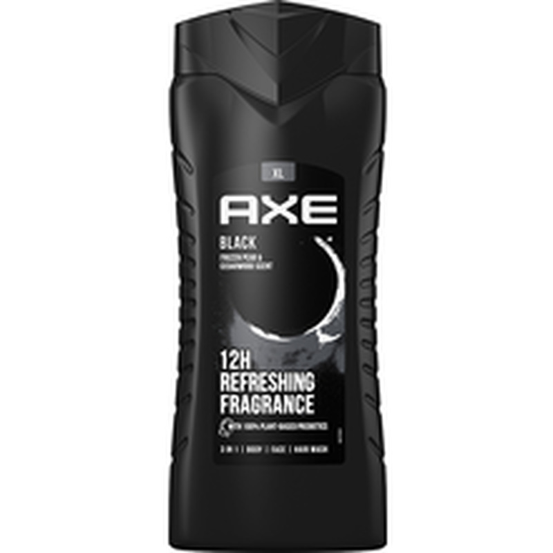 Axe niisutav dušigeel BLACK külmunud pirni ja seedripuu lõhna kooslusega400ml