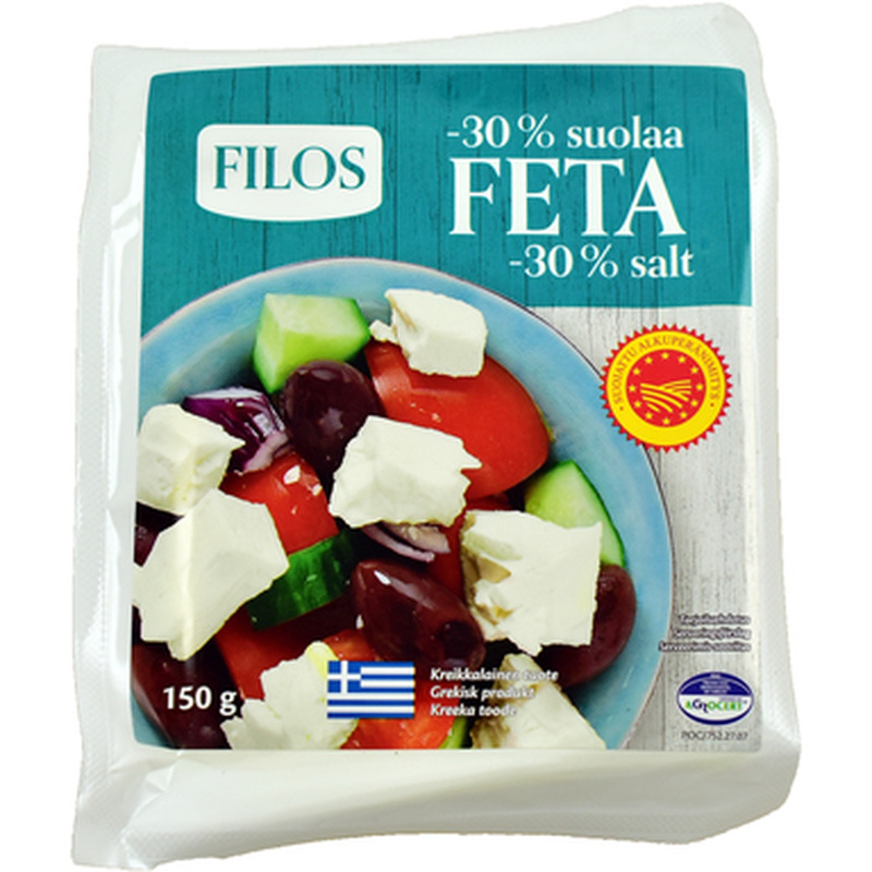 FILOS Feta juust 150g (30% vähendatud soolasisaldusega)