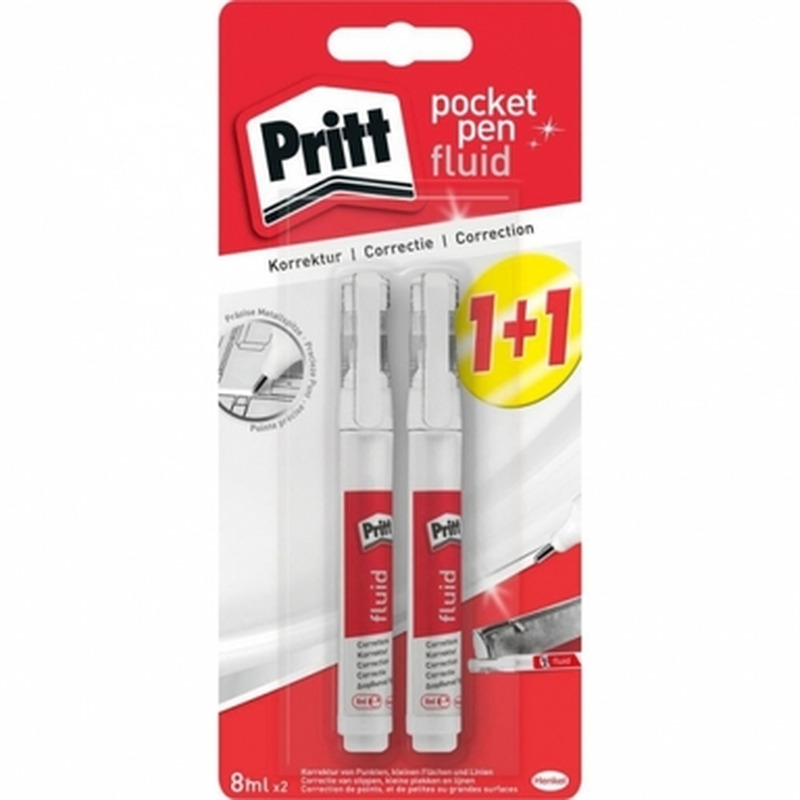 PRITT Korrektuurpliiats 8ml 2tk