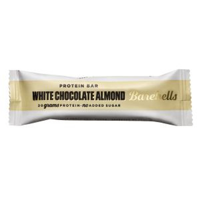 Proteiinibatoon White chocolate & Almond 55g, BAREBELLS