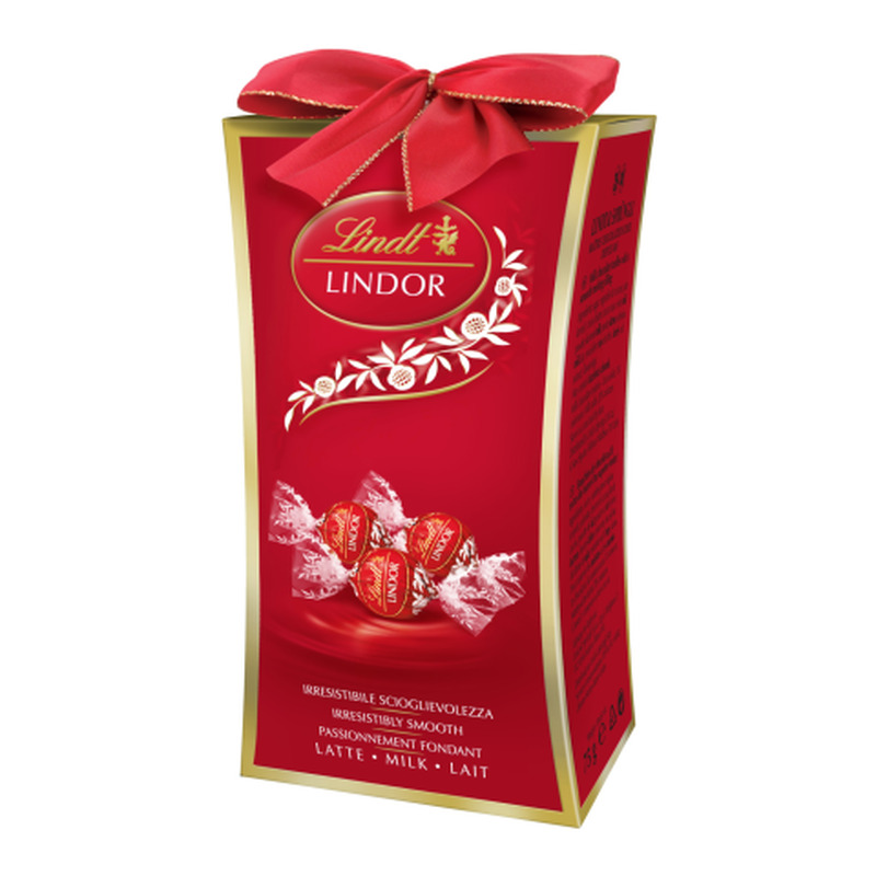 Piimašokolaadipallid Lindt Lindor Pillar 75g