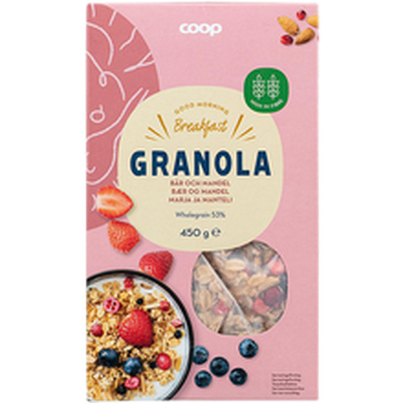 Coop granola marjagranola 450g