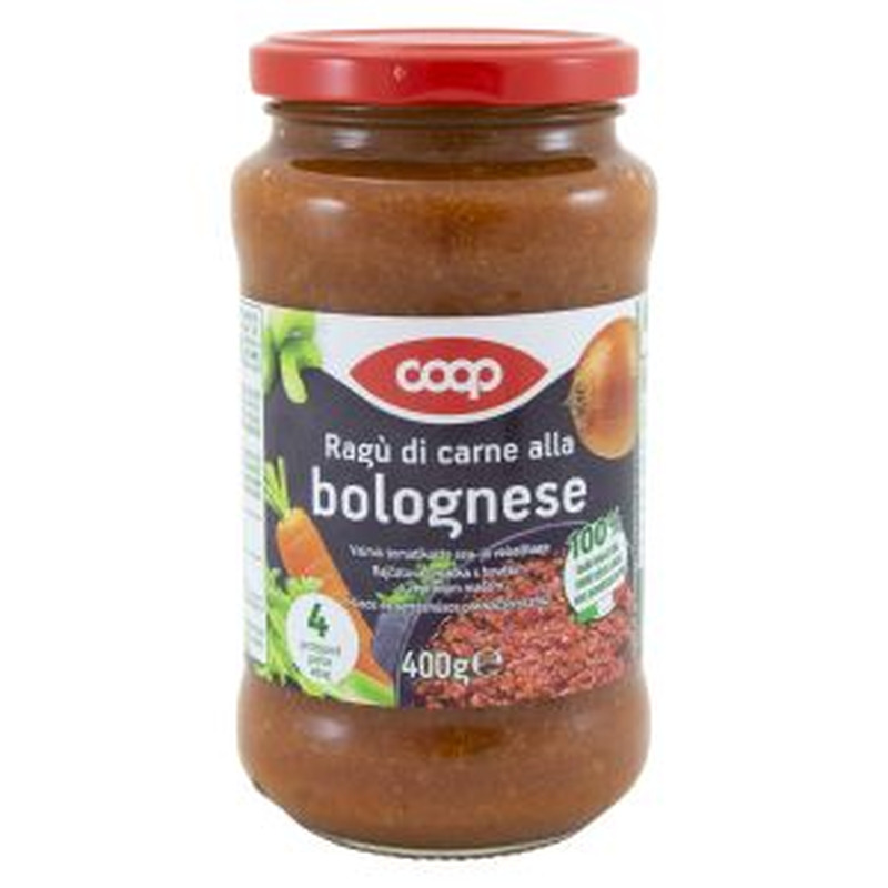 Coop Tomatikaste 400g sea-ja veiselihaga Bolognese