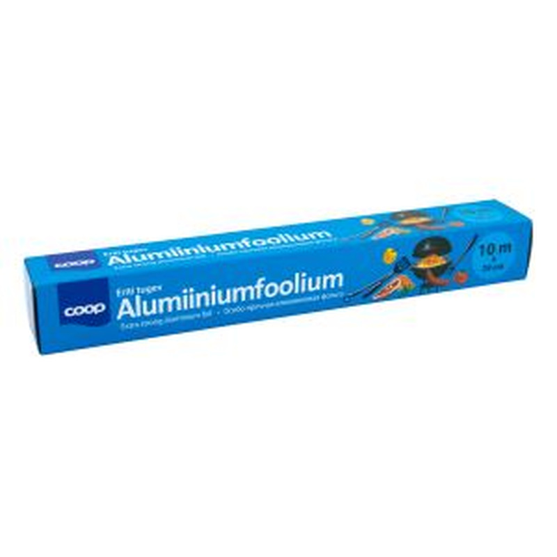 Coop alumiiniumfoolium 29cm*10m tugev