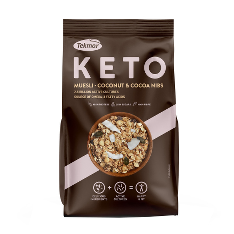 Müsli kookose-kakao Tekmar Keto 200g