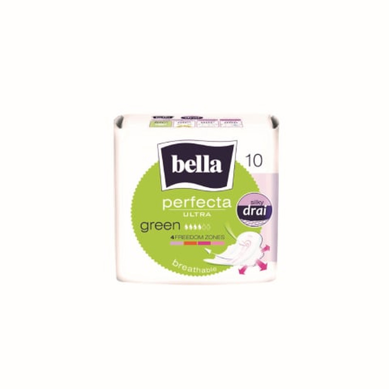 Hügieenisidemed Bella Perfecta Ultra Green 10tk