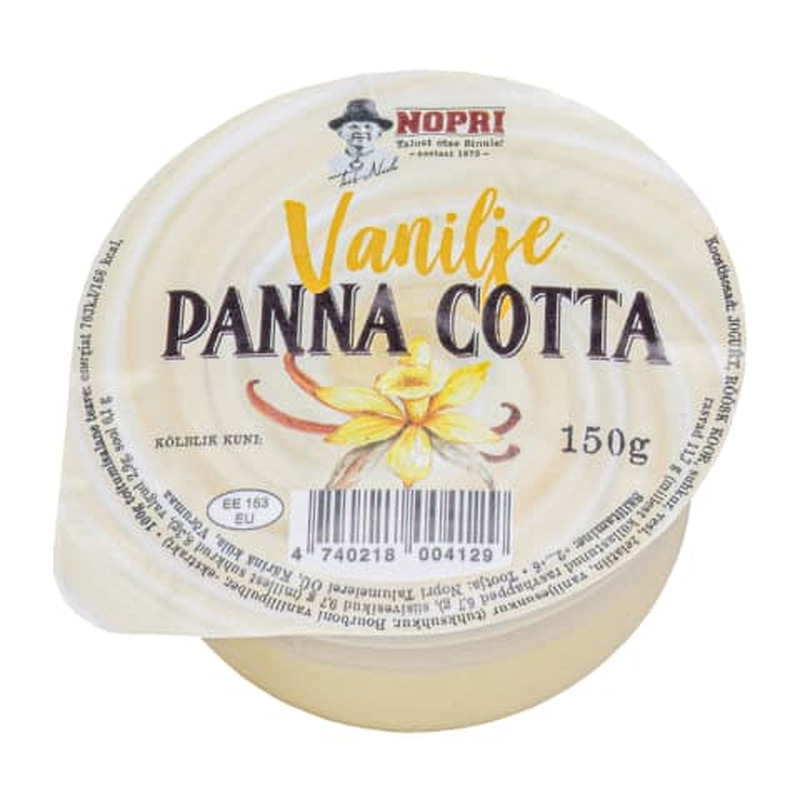 Panna Cotta Vanilje, NOPRI, 150 g