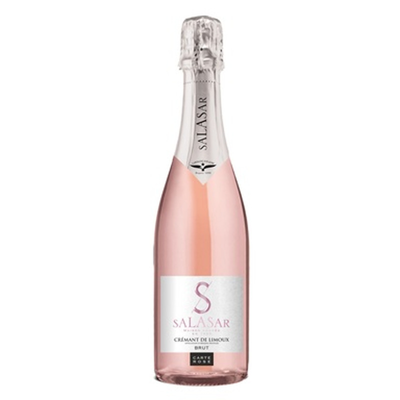 SALASAR Cremant De Limoux Brut Rose 12% 75cl (roosa, kuiv)