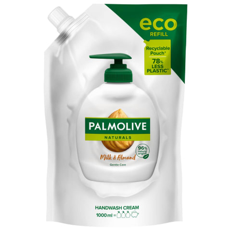 PALMOLIVE VEDELSEEP ALMOND TÄITEPAKEND 1L