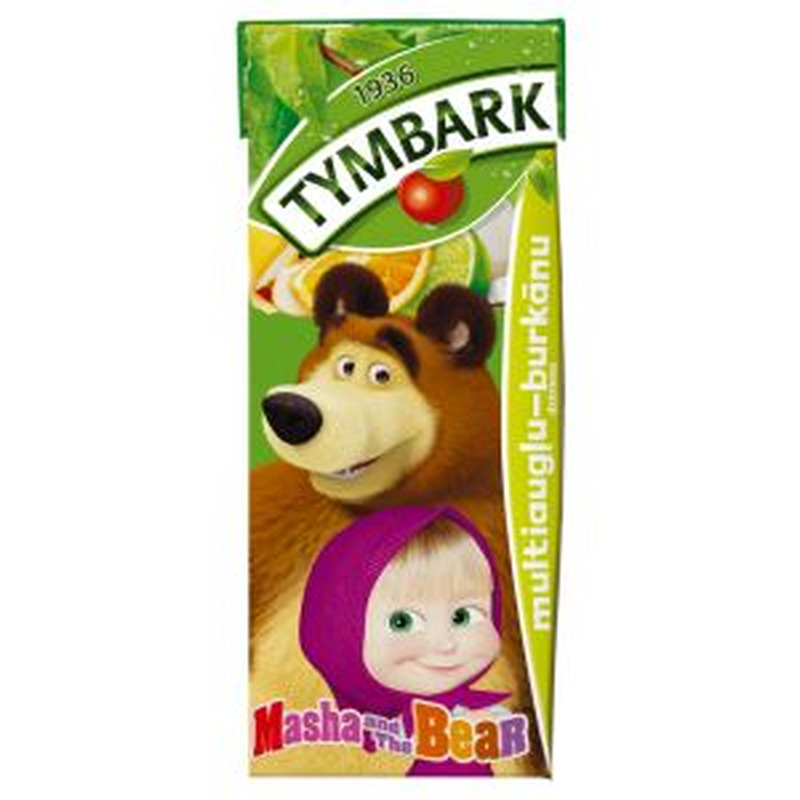 Tymbark Multivitamiinijook Masha&Karu 0.2L