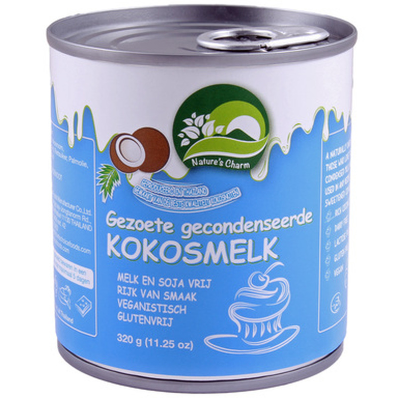 NATURES CHARM Kondenseeritud magustatud kookoskreem 320g