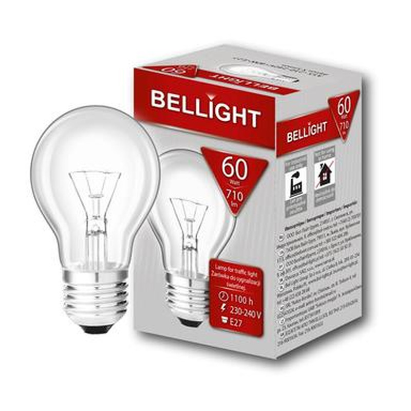 BELLIGHT Hõõglamp 60W E27