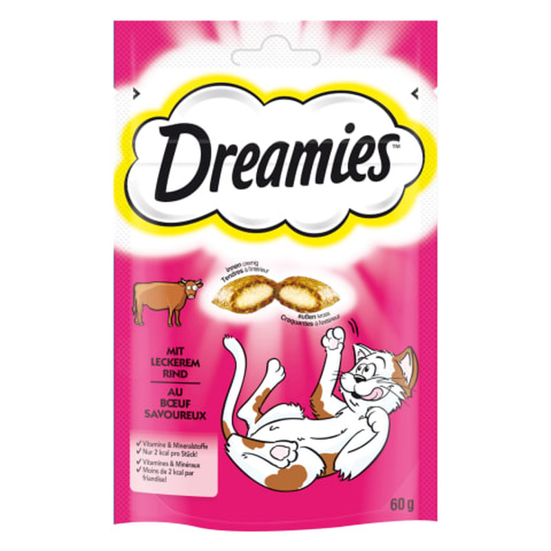 Kasside suupiste Dreamies veiselihaga 60g