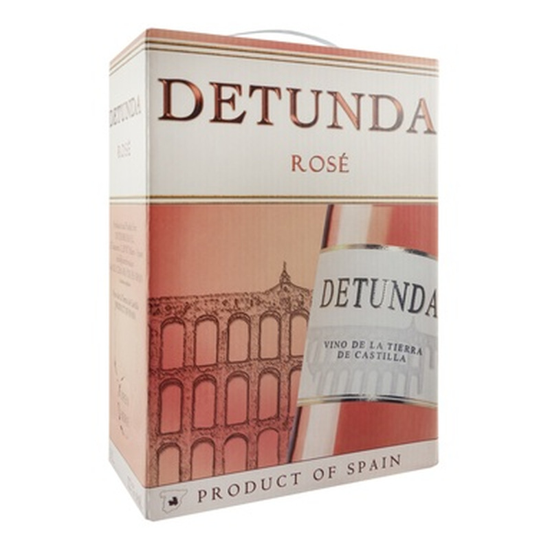 DETUNDA Rose 12% 300cl BIB (roosa, kuiv)