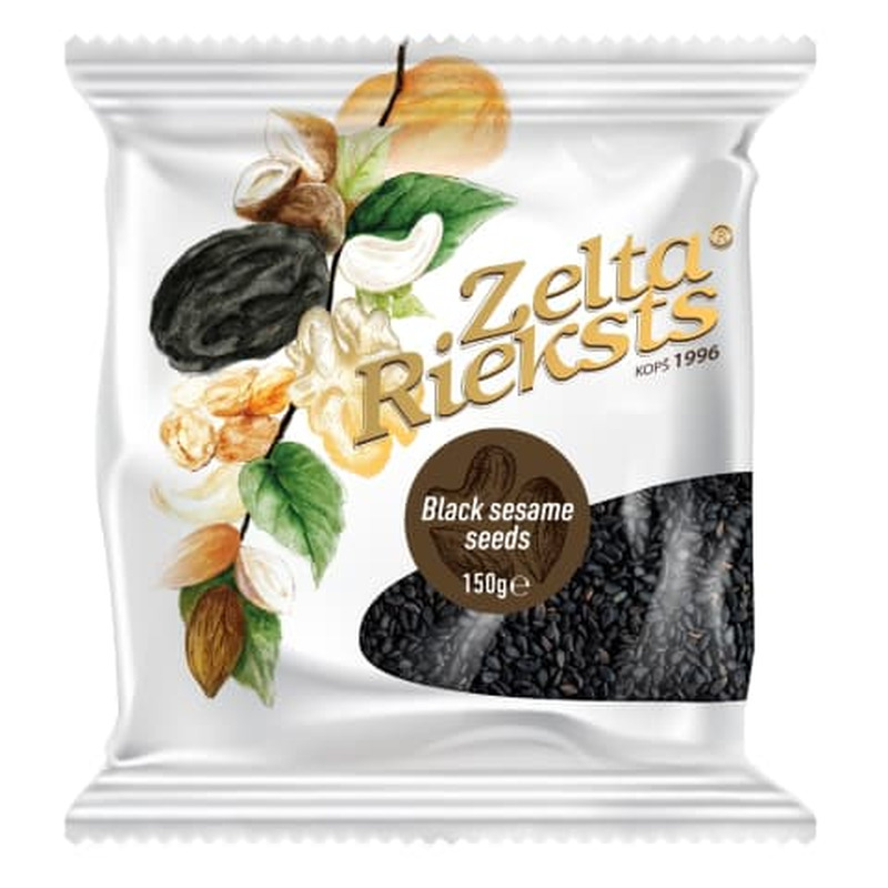 Seesamiseemned mustad Zelta Rieksts 150g