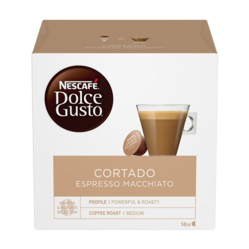 Kohvikapslid Espresso Cortado Nescafe Dolce Gusto 100,8g