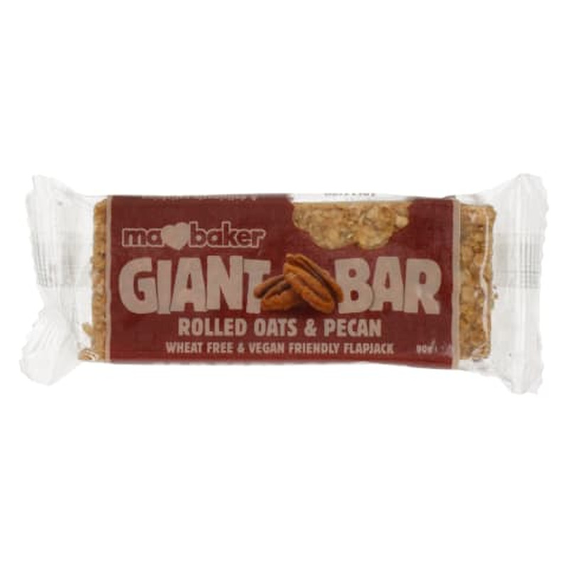 Kaerabatoon pekanipähklitega Ma Baker Giant Bar 90g