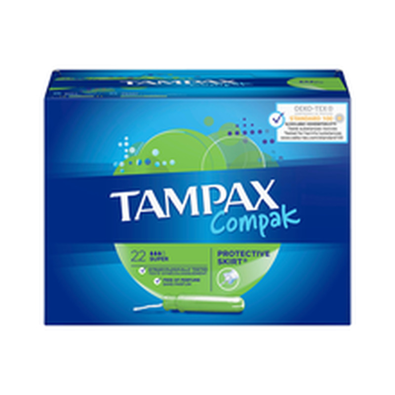 Tampax Compak Super tampoonid 20 tk