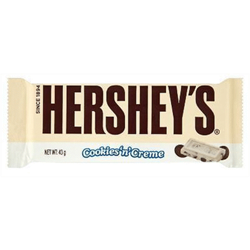 V.sokolaad Cookies`N`Creme HERSHEY`S 43g