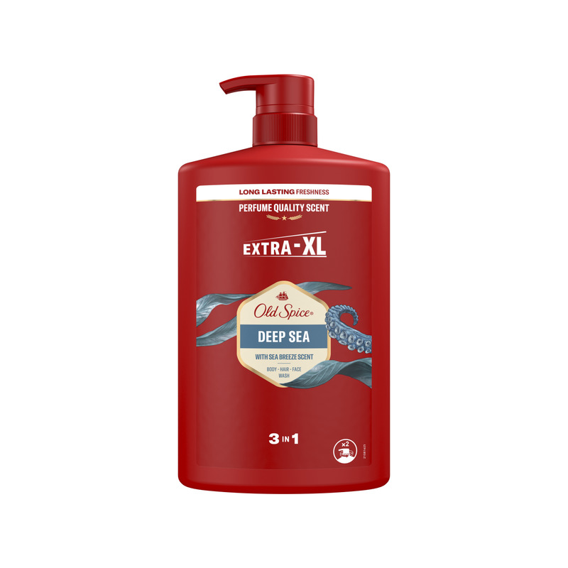 Old Spice Deep Sea Meeste Dušigeel Ja Šampoon, 1000ml