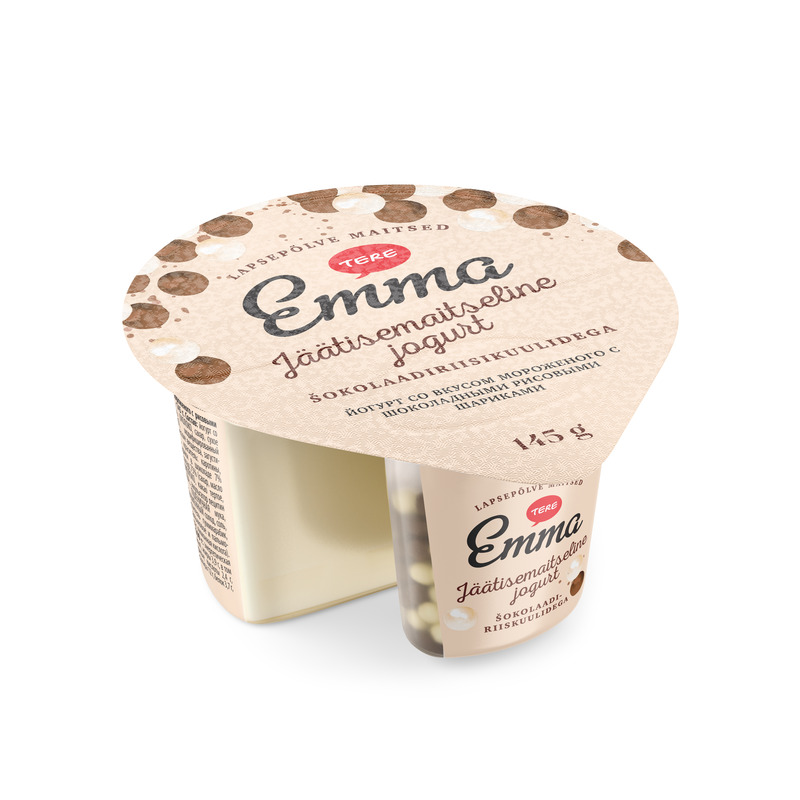 Emma Jogurt riisikuulidega šokolaadis, EMMA, 145 g