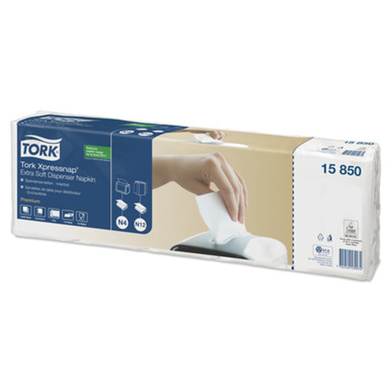 TORK Salvrätikud Extra Soft 10,8x16,5cm 1000tk (2kih, valge)