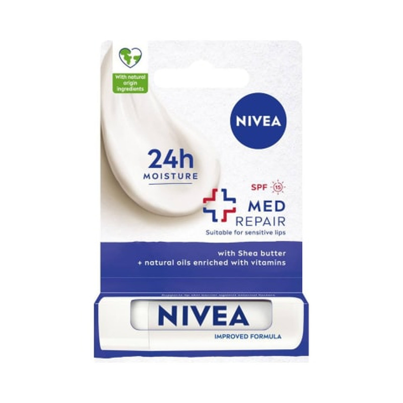 Hügieeniline huulepulk Nivea soothe & protect 4,8g