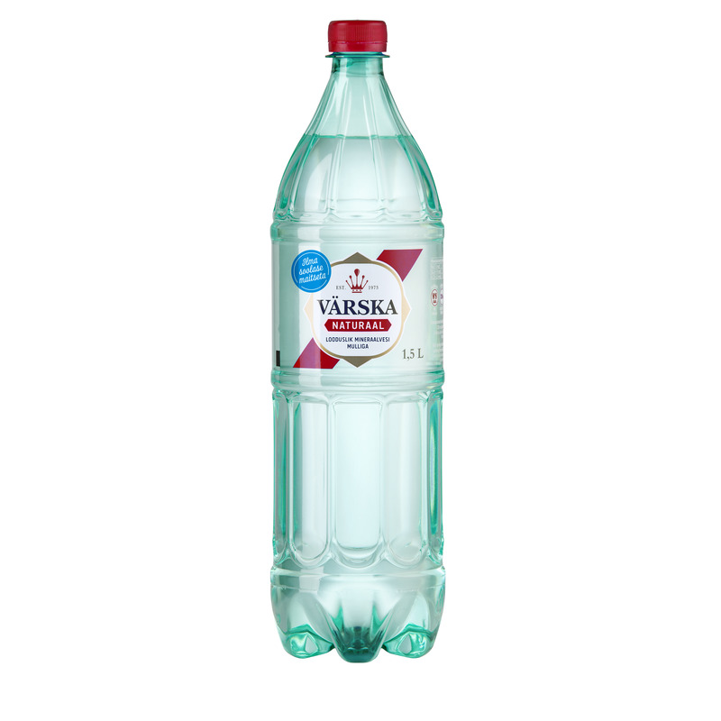 Joogivesi Naturaal mulliga, VÄRSKA, 1,5 L