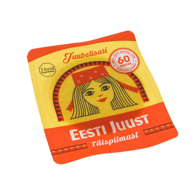 Juust täispiimast Eesti viilutatud, ESTOVER, 180 g