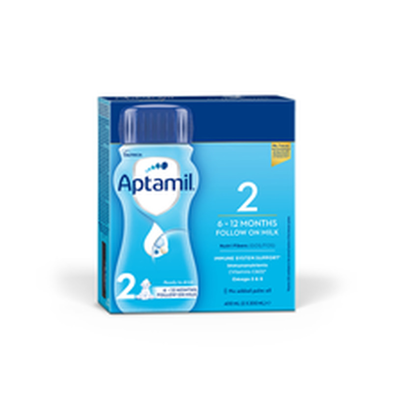 Valmis piimasegu Aptamil nr2 6+, APTAMIL, 2x200 ml