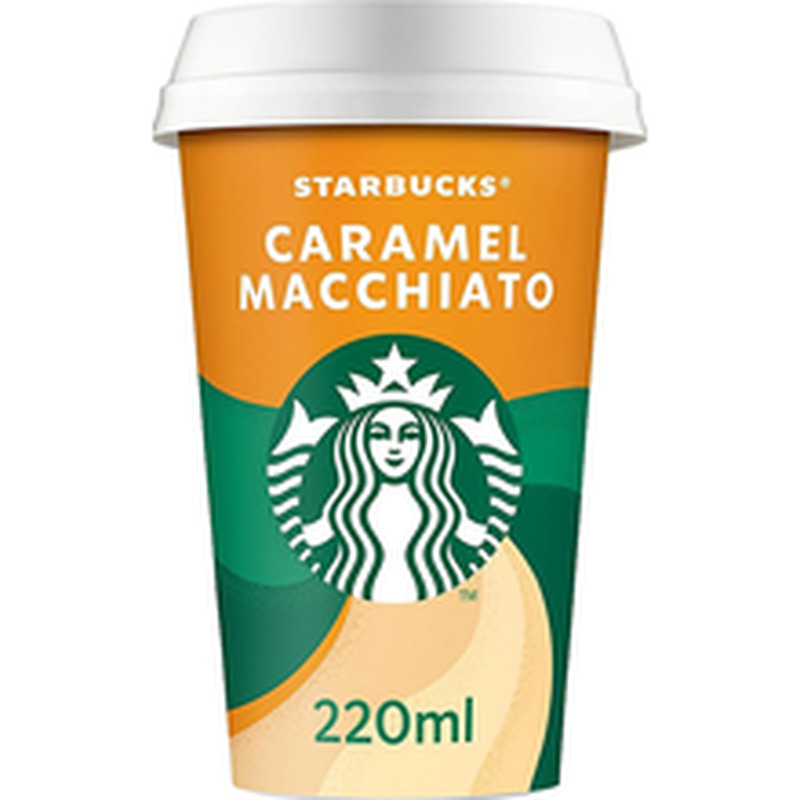 Starbucks caramel macchiato piimajook kohviga 220ml