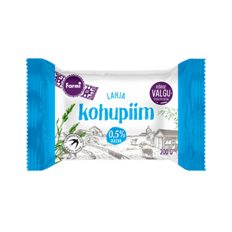 Kohupiim FARMI Lahja 0,5%, 200g