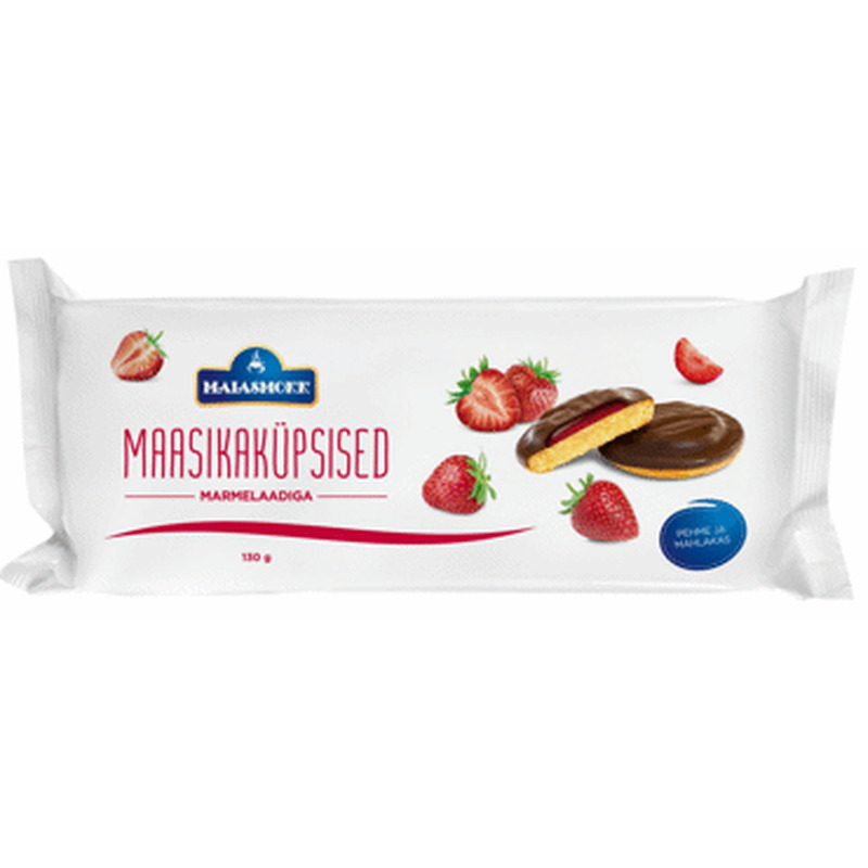 Maasikaküpsised, MAIASMOKK, 130 g