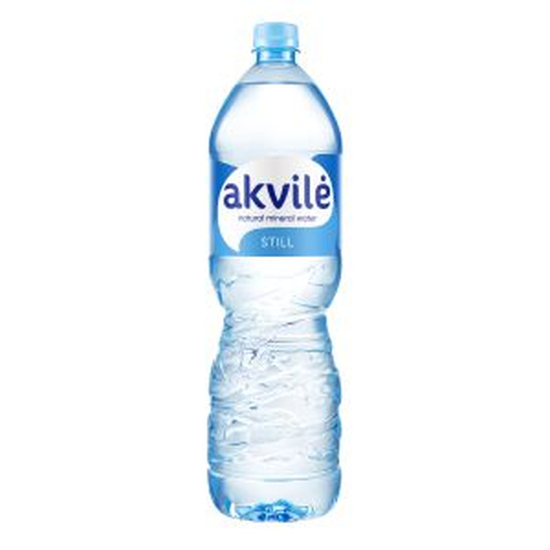 Akvile mineraalvesi 1.5L looduslik