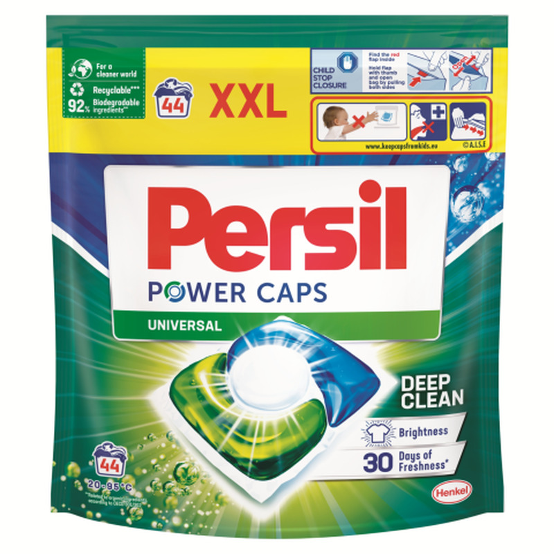 Pesukapslid Persil Power Caps Universal 44pk