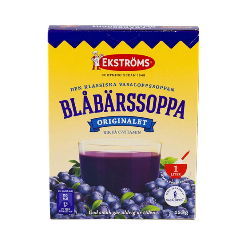 Mustikasupp, EKSTRÖMS, 465 g