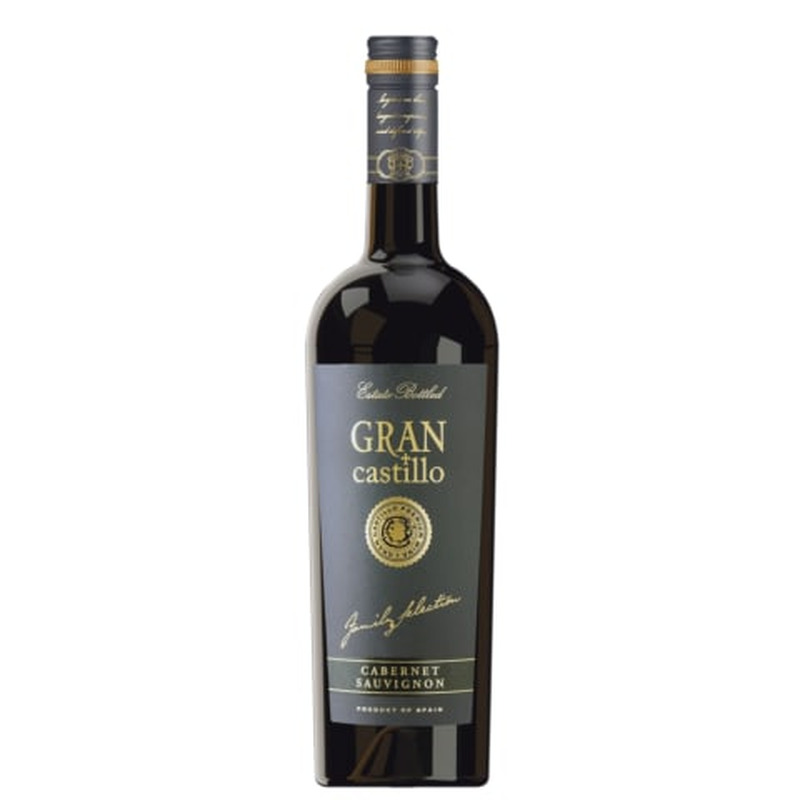 Kaitstud päritolunimetusega vein Gran Castillo Cabernet Sauvignon 0,75l