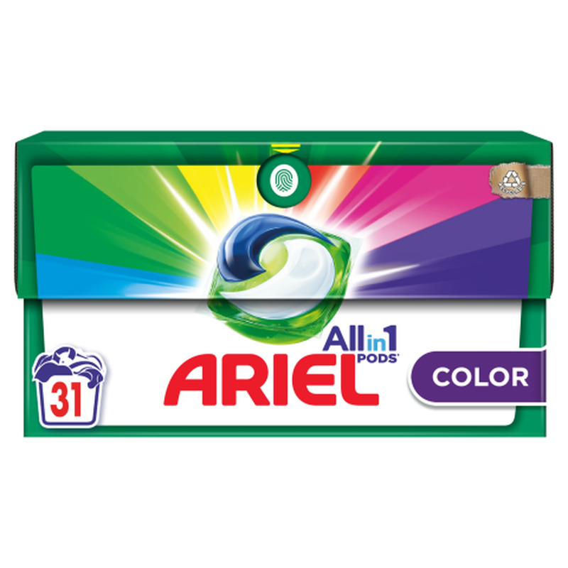 Geelkapslid Ariel Color 31tk