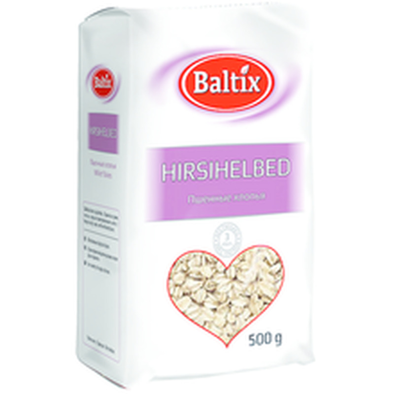 Hirsihelbed, BALTIX, 500 g