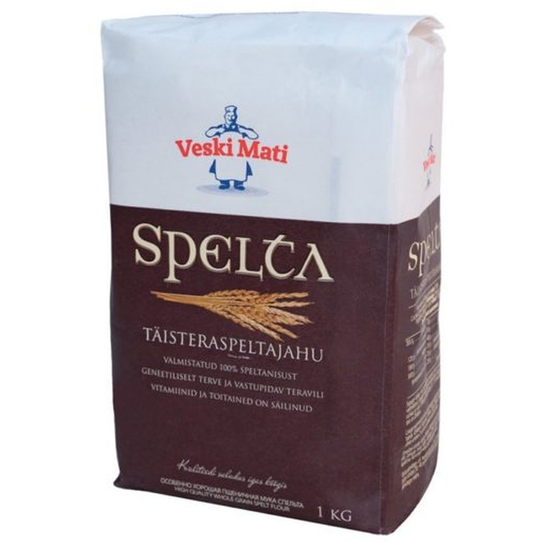 Täistera speltajahu, VESKI MATI, 1 kg