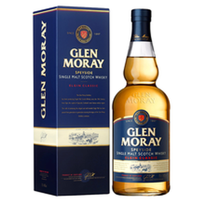 Glen Moray Classic Single Malt whisky 40%vol 700ml