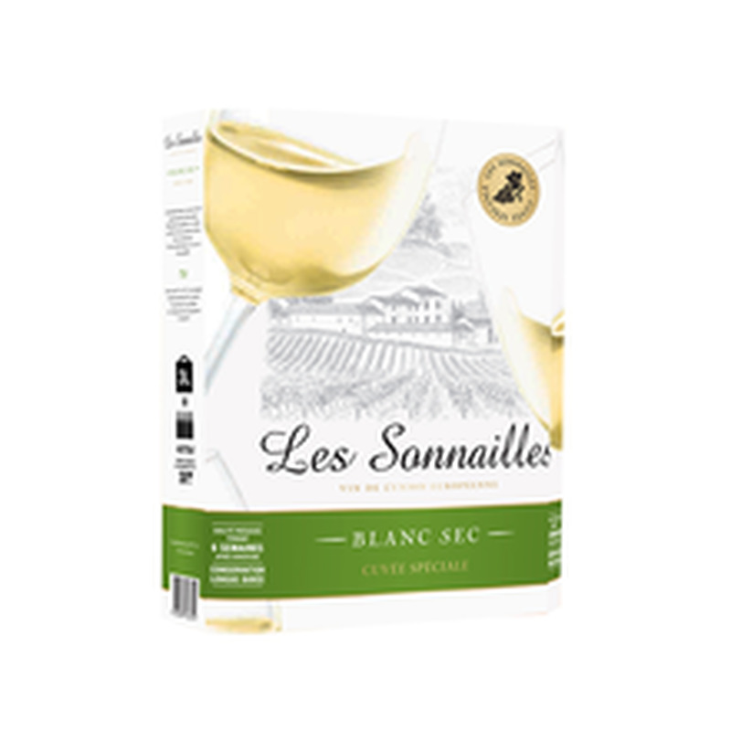 Les Sonnailles Blanc vein 3L