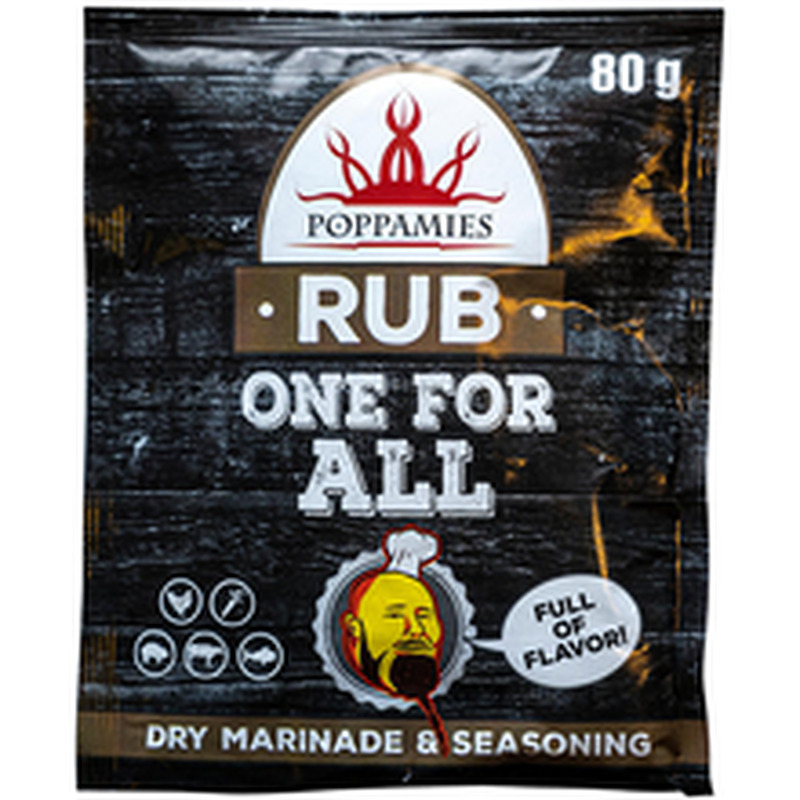 Poppamies one for all rub maitseainesegu 80g