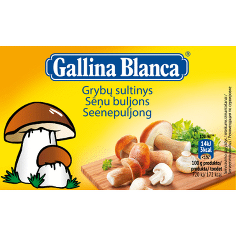 Seenepuljong GALLINA BLANCA 8x10g