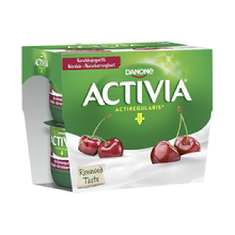 ACTIVIA kirsijogurt 4X125g