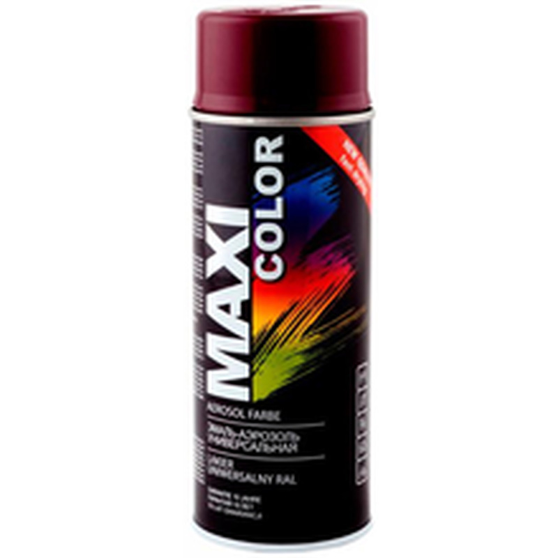 Maxi Color RAL 8016 läikiv pruun 400ml